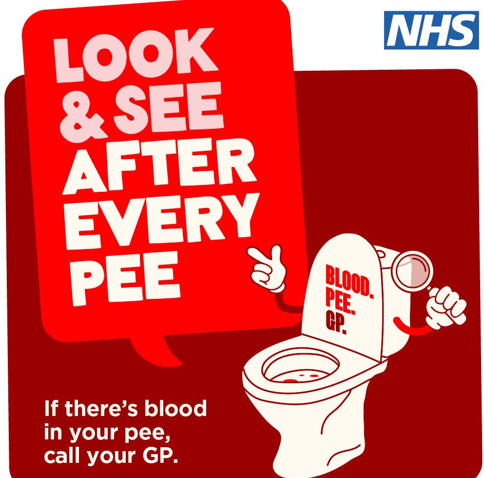 Blood in pee